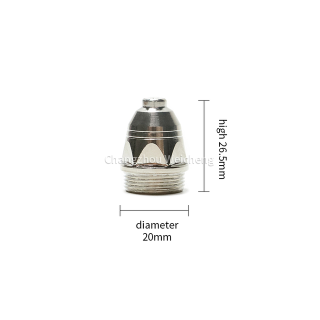  Boquilla consumible de la boquilla P80 del plasma del corte del plasma para la antorcha P80