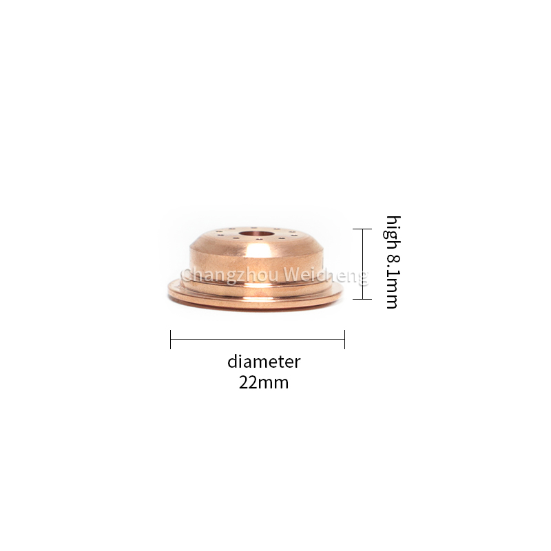 Tapa protectora consumible para corte por plasma 36-1037 para antorcha de plasma