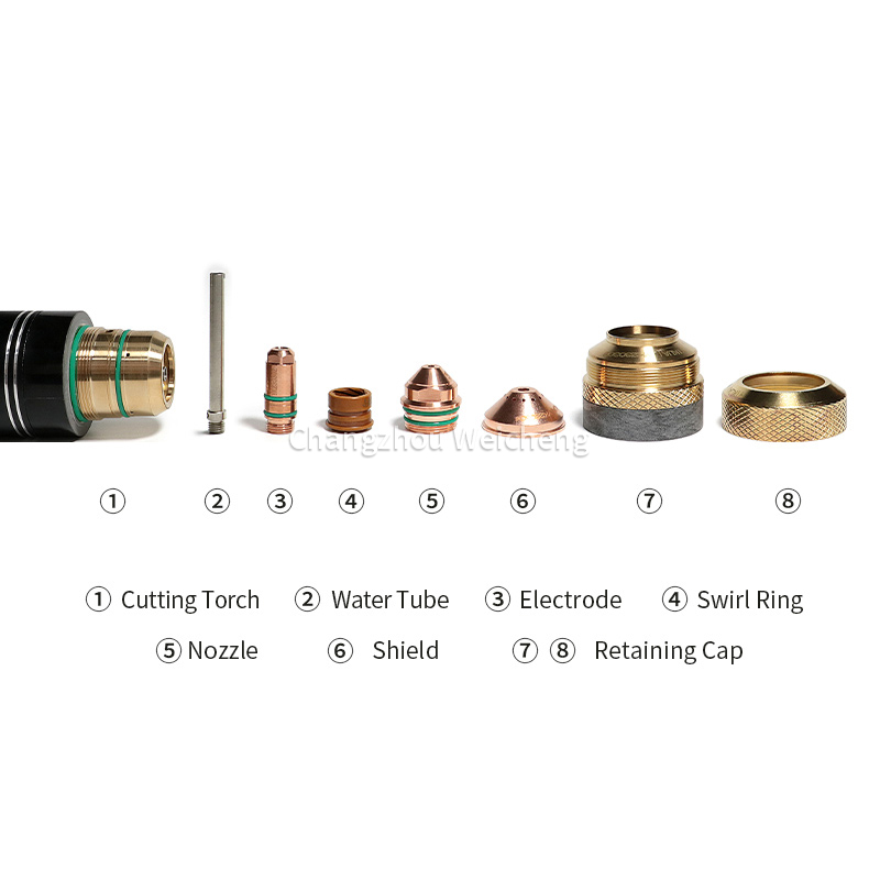 Cabezal de antorcha para máquina cortadora por plasma serie YK300 YK230301 